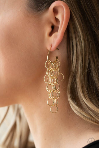 Long Live The Rebels - Gold - Paparazzi Accessories