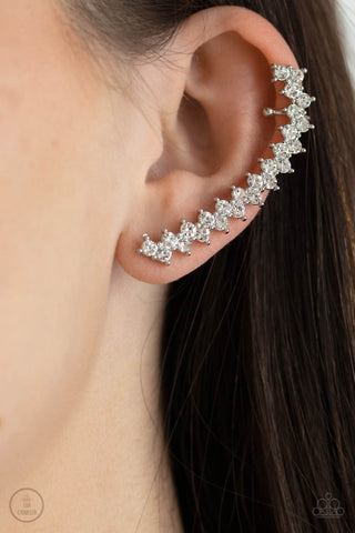 Let There Be LIGHTNING - White - Paparazzi Accessories