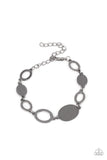 OVAL and Out - Black - Paparazzi Accessories