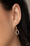 Working OVAL-time - Rose Gold - Paparazzi Accessories