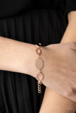 OVAL and Out - Rose Gold - Paparazzi Accessories