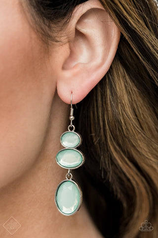 Tiers Of Tranquility - Green - Paparazzi Accessories