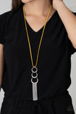 Industrial Conquest - Yellow - Paparazzi Accessories