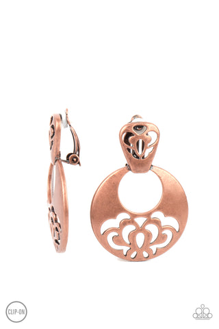 Industrial Eden - Copper - Paparazzi Accessories