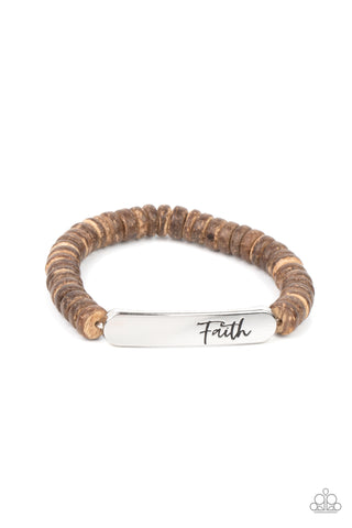 Full Faith - Brown - Paparazzi Accessories