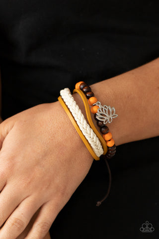 Lotus Beach - Orange - Paparazzi Accessories
