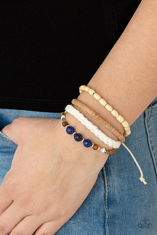 Natural-Born Navigator - Blue - Paparazzi Accessories
