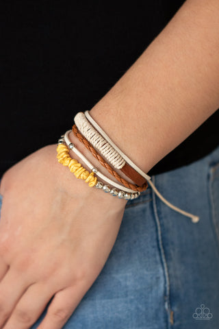 Keep At ROAM Temperature - Yellow - Paparazzi Accessories