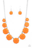 Prismatic Prima Donna - Orange - Paparazzi Accessories