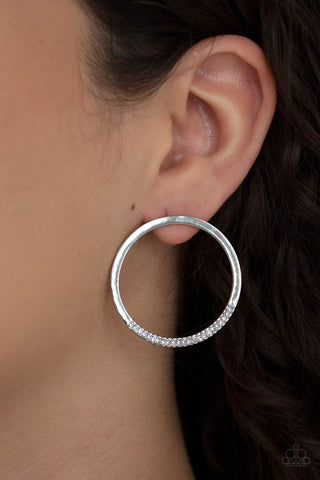 Spot On Opulence - White - Paparazzi Accessories