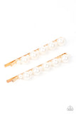 Put A Pin In It - Gold - Paparazzi Accessories