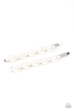 Put A Pin In It - White - Paparazzi Accessories
