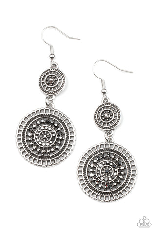 Bohemian Bedazzle - Silver - Paparazzi Accessories