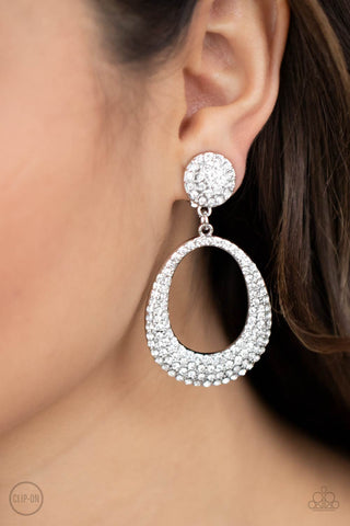 Sophisticated Smolder - White - Paparazzi Accessories
