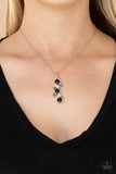 Classically Clustered - Black - Paparazzi Accessories