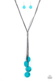 Tidal Tassels - Blue - Paparazzi Accessories