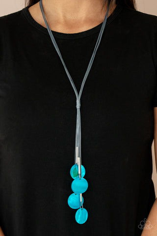 Tidal Tassels - Blue - Paparazzi Accessories