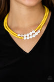 Extended STAYCATION - Yellow - Paparazzi Accessories