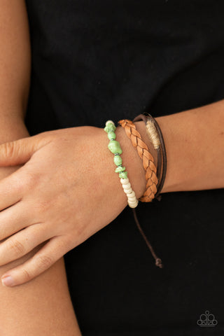 Far Out Wayfair - Green - Paparazzi Accessories