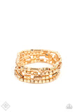 Metro Materials - Gold- Paparazzi Accessories