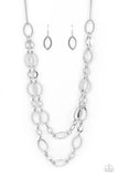 The OVAL-achiever - Silver - Paparazzi Accessories