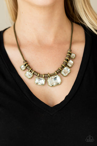 Urban Extravagance - Brass - Paparazzi Accessories