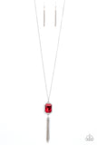 Blissed Out Opulence - Red - Paparazzi Accessories