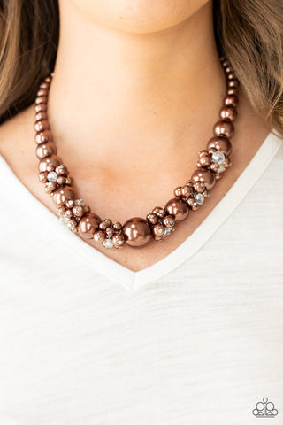 All Dolled UPSCALE - Brown - Paparazzi Accessories