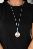 Face The ARTIFACTS - Silver - Paparazzi Accessories