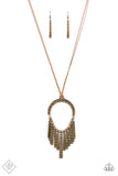 You Wouldnt FLARE! - Brass - Paparazzi Accessories