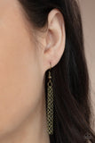 Palm Promenade - Brass - Paparazzi Accessories
