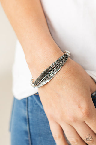 Featherlight Fashion - Silver - Paparazzi Accessories