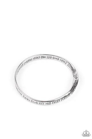 Perfect Present - Silver - Paparazzi Accessories