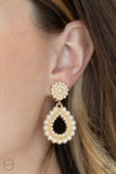 Discerning Droplets - Gold - Paparazzi Accessories
