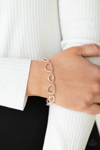 All That Mod - Rose Gold - Paparazzi Accessories