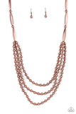 Beaded Beacon - Copper - Paparazzi Accessories