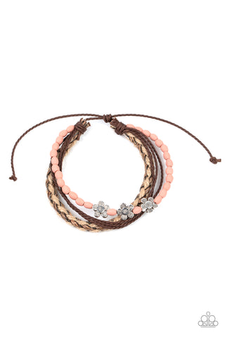 Raffia Remix - Pink - Paparazzi Accessories