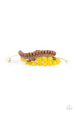 Down HOMESPUN - Yellow - Paparazzi Accessories