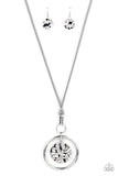 CORD-inated Effort - Silver - Paparazzi Accessories