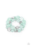 Oceanside Bliss - Green - Paparazzi Accessories