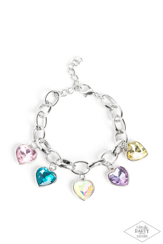 Candy Heart Charmer - Multi - Paparazzi Accessories