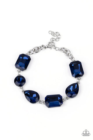 Cosmic Treasure Chest - Blue - Paparazzi Accessories