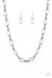 Defined Drama - Silver - Paparazzi Accessories