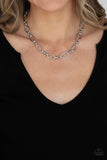 Defined Drama - Silver - Paparazzi Accessories