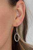 Defined Drama - Silver - Paparazzi Accessories