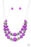Upscale Chic - Purple - Paparazzi Accessories
