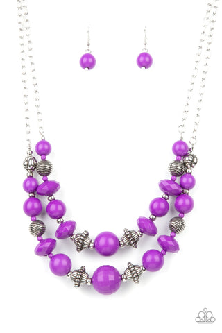 Upscale Chic - Purple - Paparazzi Accessories