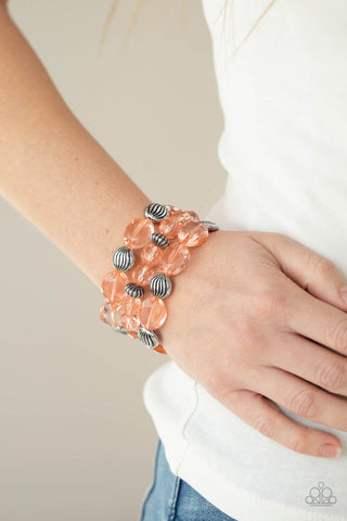 Crystal Charisma - Orange - Paparazzi Accessories