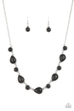Heavenly Teardrops - Black - Paparazzi Accessories