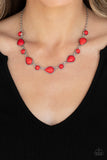 Heavenly Teardrops - Red - Paparazzi Accessories